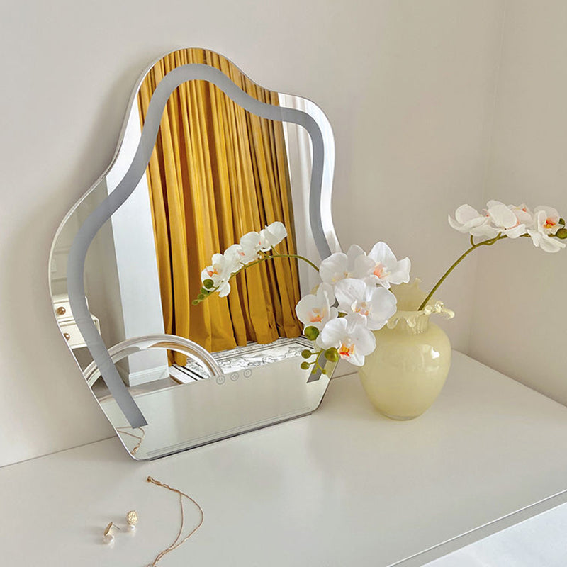 White Dressing Table with Mirror