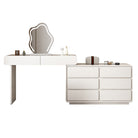 white vanity table